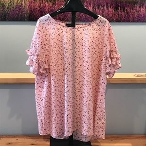 Lane Bryant pink blouse. Size 22.